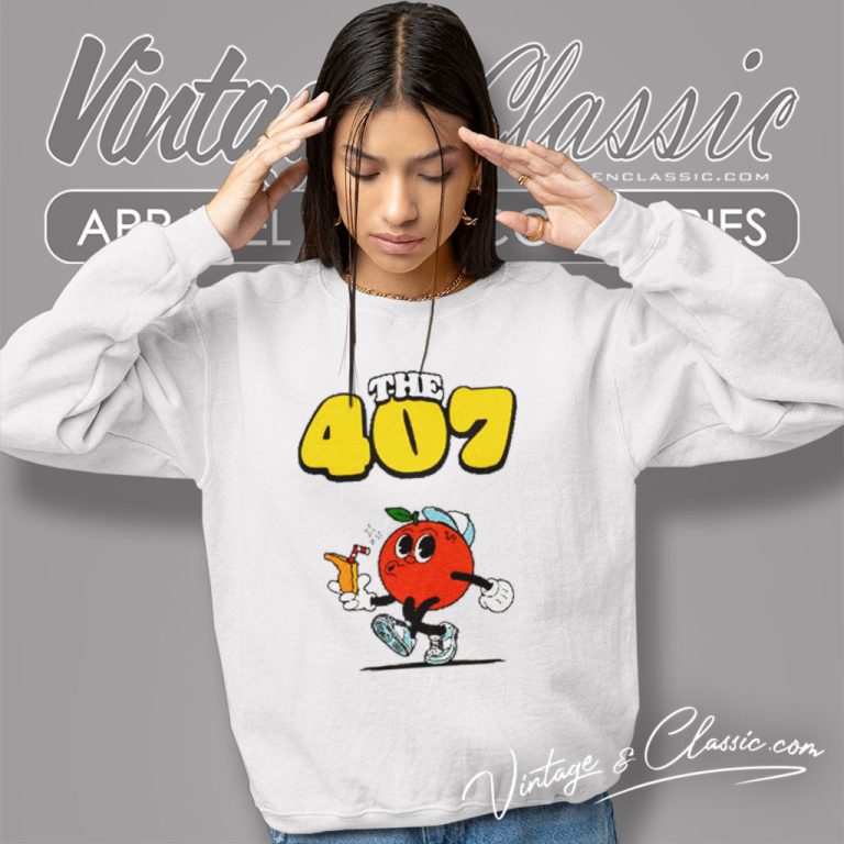 Happy 407 Day Orlando Sweatshirt Happy 407 Day Orlando Sweatshirt