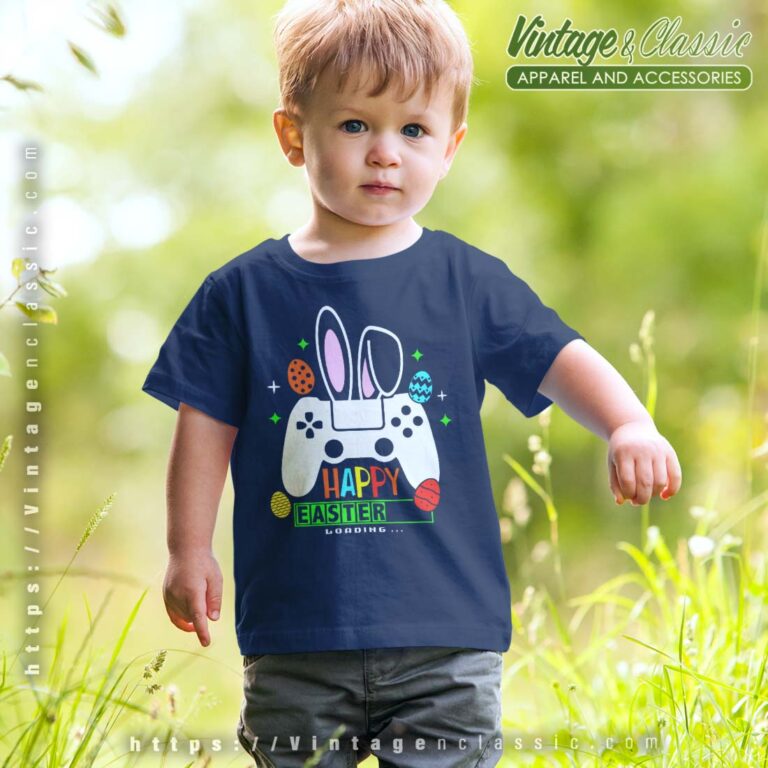 Happy Easter Game Controller kids Shirt 2 Happy Easter Game Controller kids Shirt 2