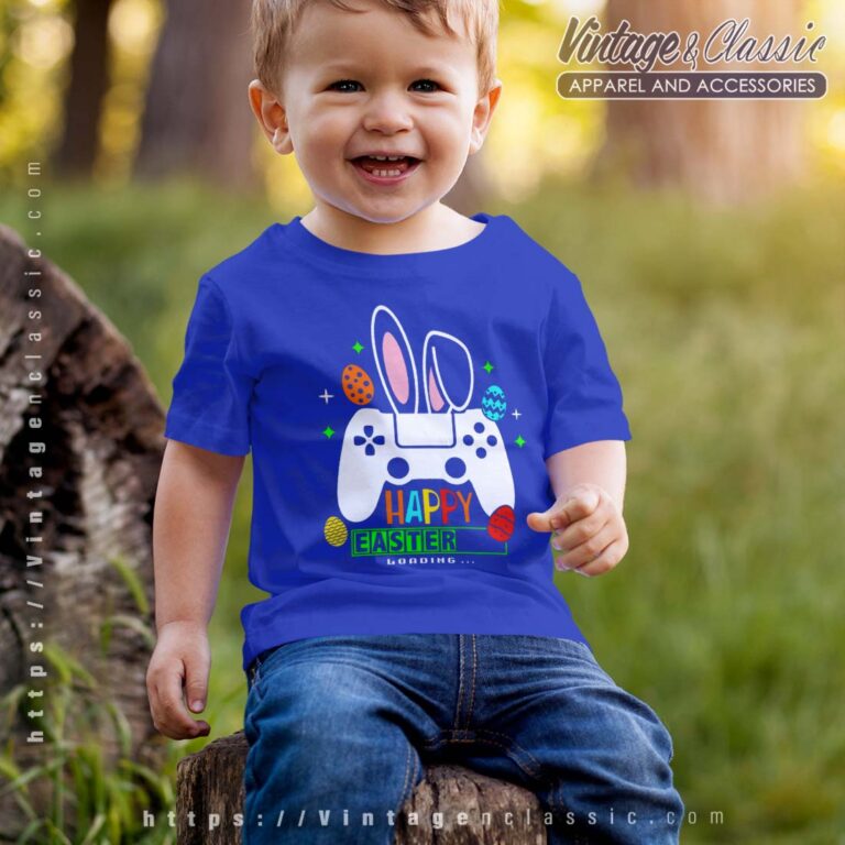 Happy Easter Game Controller kids Shirt Happy Easter Game Controller kids Shirt