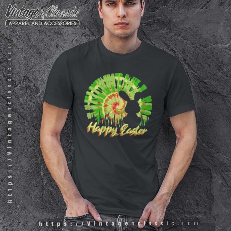 Happy Easter Tie Dye Tshirt Happy Easter Tie Dye Tshirt
