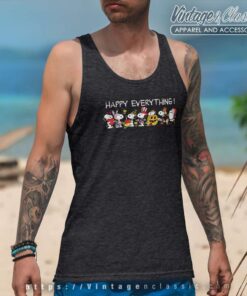 Snoopy Happy Everything Tank Top Racerback