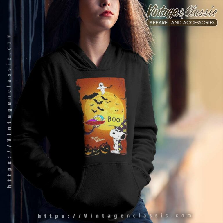 Happy Halloween Snoopy Boo Hoodie Happy Halloween Snoopy Boo Hoodie