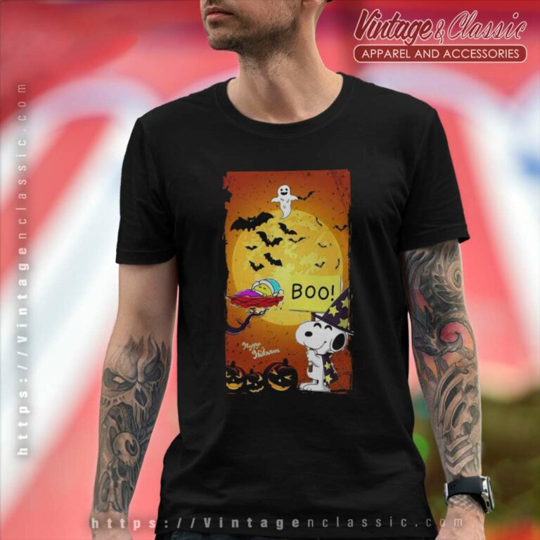 Happy Halloween Snoopy Boo T Shirt Happy Halloween Snoopy Boo T Shirt