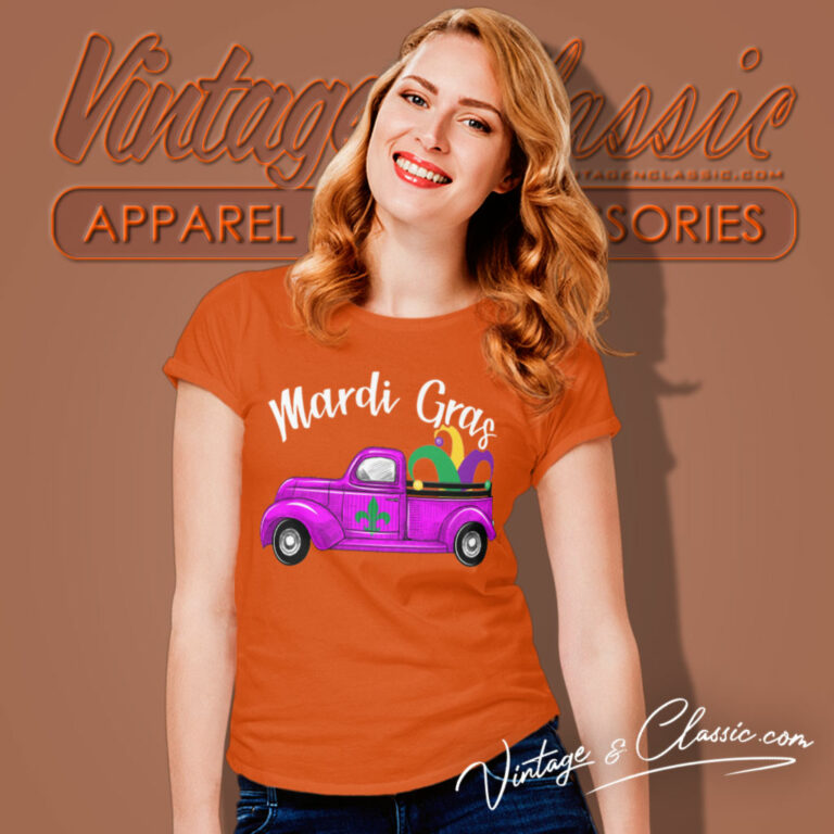 Happy Mardi Gras Truck Women T Shirt Happy Mardi Gras Truck Women T Shirt