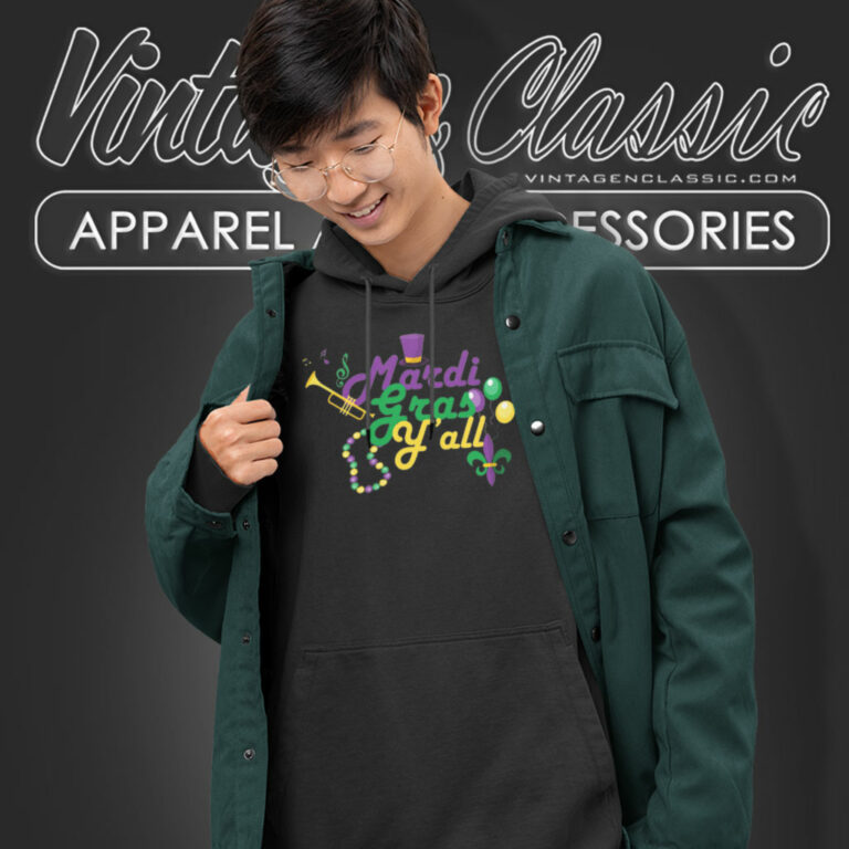 Happy Mardi Gras Yall Hoodie Happy Mardi Gras Yall Hoodie