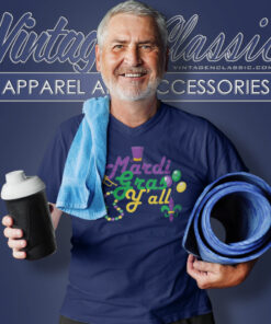 Happy Mardi Gras Yall V Neck TShirt