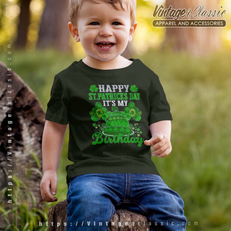 Happy St Patricks Day And Its My Birthday kids Shirt Happy St Patricks Day And Its My Birthday kids Shirt
