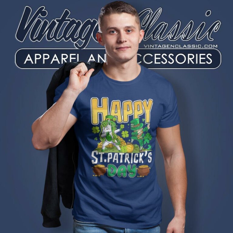 Happy St Patricks Day Unicorn Dab T Shirt Happy St Patricks Day Unicorn Dab T Shirt