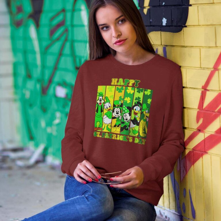 Happy St Patricks Shirt Disney St Patricks Day Sweatshirt Happy St Patricks Shirt Disney St Patricks Day Sweatshirt