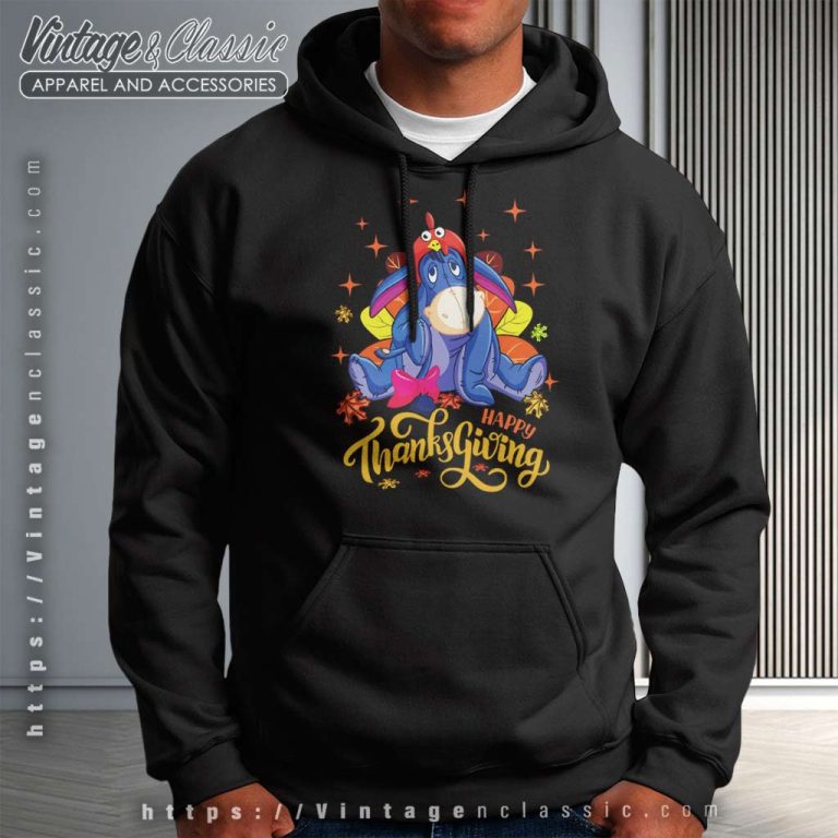 Happy Thanksgiving Eeyore Hoodie Happy Thanksgiving Eeyore Hoodie