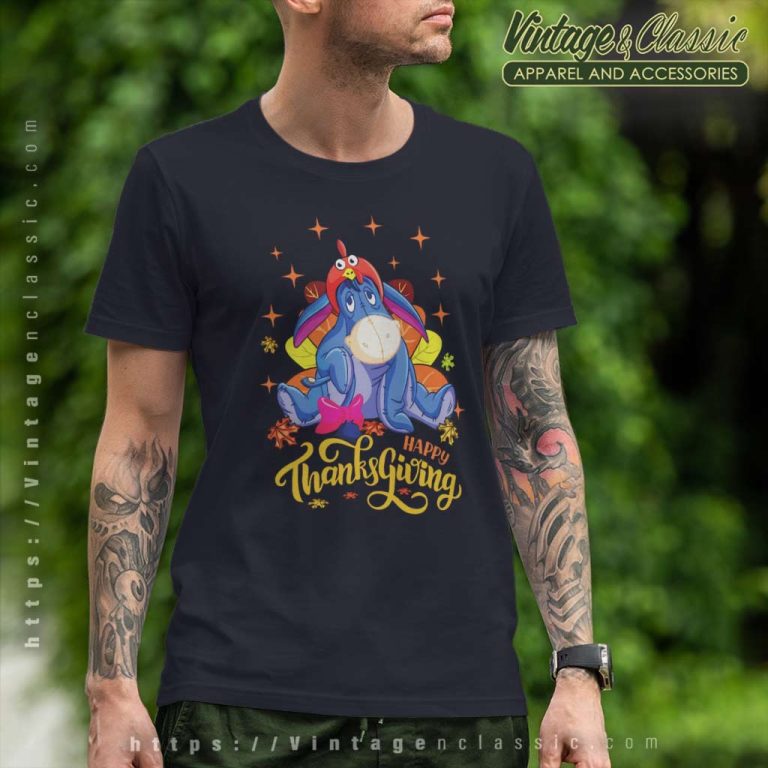 Happy Thanksgiving Eeyore T Shirt Happy Thanksgiving Eeyore T Shirt
