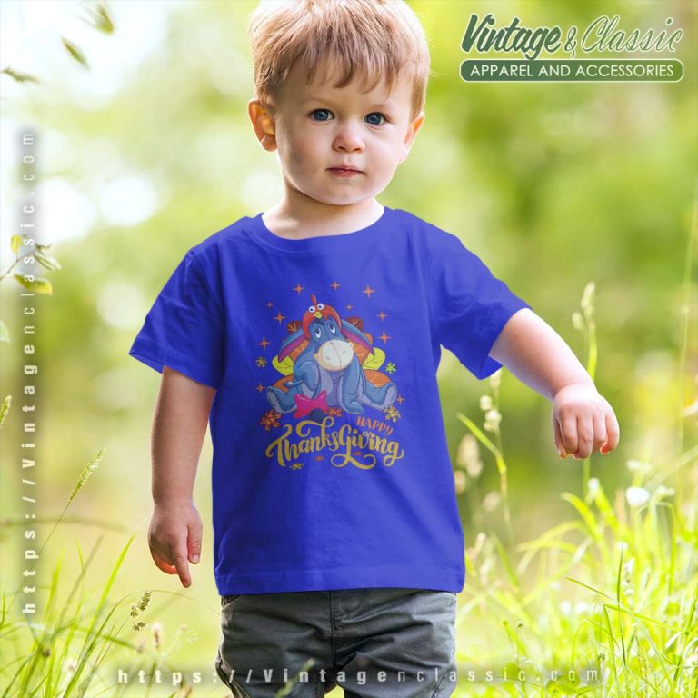 Happy Thanksgiving Eeyore kids tshirt Happy Thanksgiving Eeyore kids tshirt