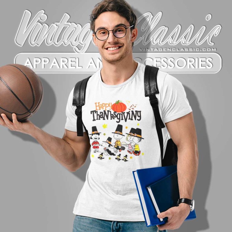 Happy Thanksgiving Snoopy Friends T Shirt Happy Thanksgiving Snoopy Friends T Shirt