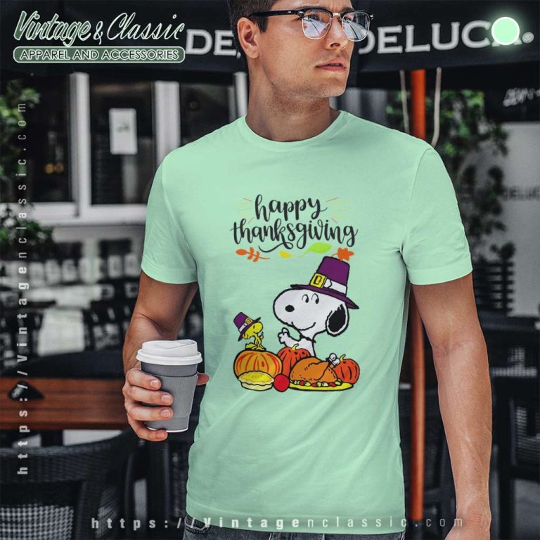 Happy Thanksgiving Snoopy T Shirt Happy Thanksgiving Snoopy T Shirt