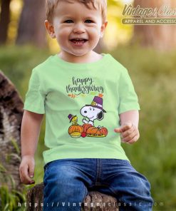 Happy Thanksgiving Snoopy Shirt 9 Happy Thanksgiving Snoopy kids tshirt