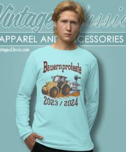 Harald Schmidt Bauernproteste 2023 2024 Long Sleeve Tee