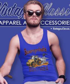 Harald Schmidt Bauernproteste 2023 2024 Tank Top Racerback