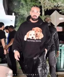 Hard Feelings Harder Dick Hoodie Men