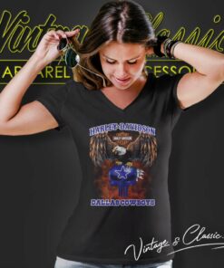 Harley Davidson Dallas Cowboys V Neck TShirt