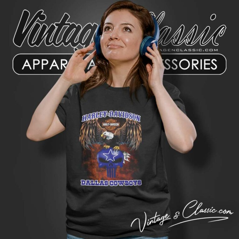 Harley Davidson Dallas Cowboys Women TShirt Harley Davidson Dallas Cowboys Women TShirt