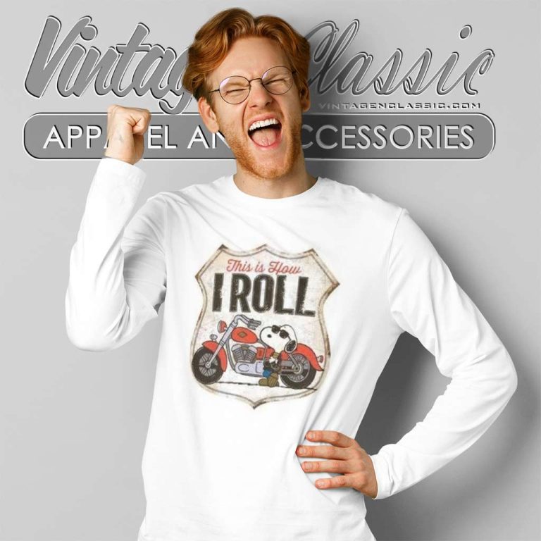 Harley Davidson Snoopy Shirt This Is How Iroll Long Sleeve Tee Harley Davidson Snoopy Shirt This Is How Iroll Long Sleeve Tee