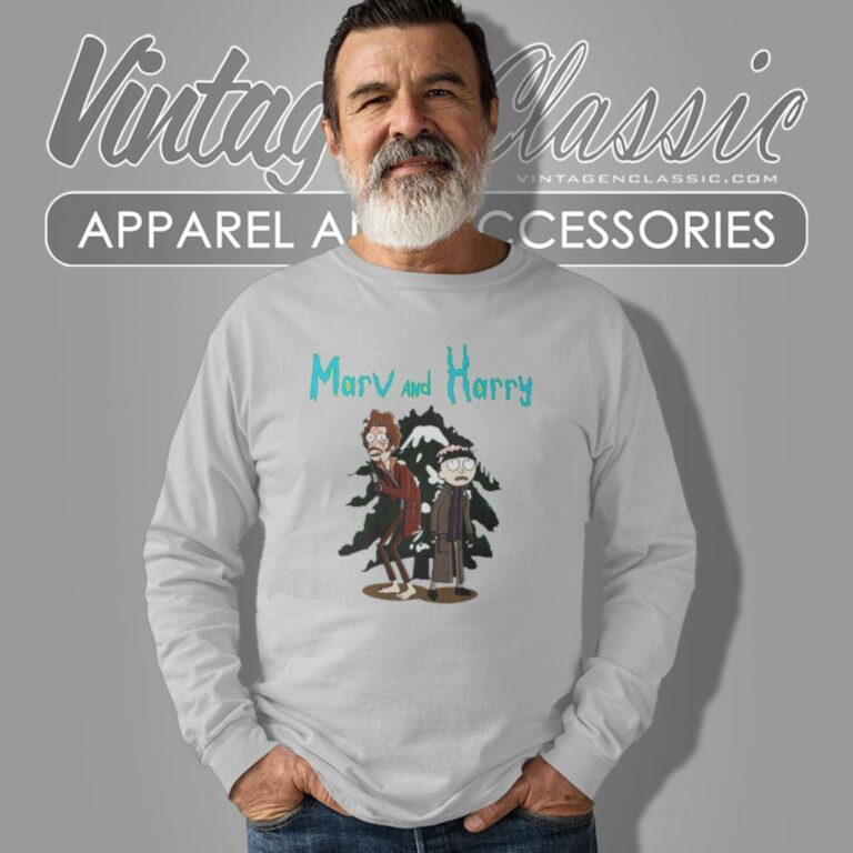 Harry And Marv Home Alone Long Sleeve Tee Harry And Marv Home Alone Long Sleeve Tee