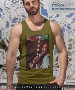 Harry Belafonte Shirt Thank You For The Memories Tank Top Racerback