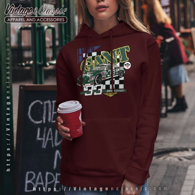 Harry Gant Skoal Bandit Nascar Hoodie Harry Gant Skoal Bandit Nascar Hoodie