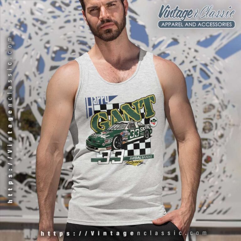 Harry Gant Skoal Bandit Nascar Tank Top Racerback Harry Gant Skoal Bandit Nascar Tank Top Racerback