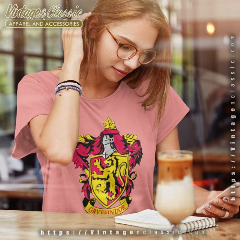 Harry Potter Gryffindor Crest Women TShirt Harry Potter Gryffindor Crest Women TShirt