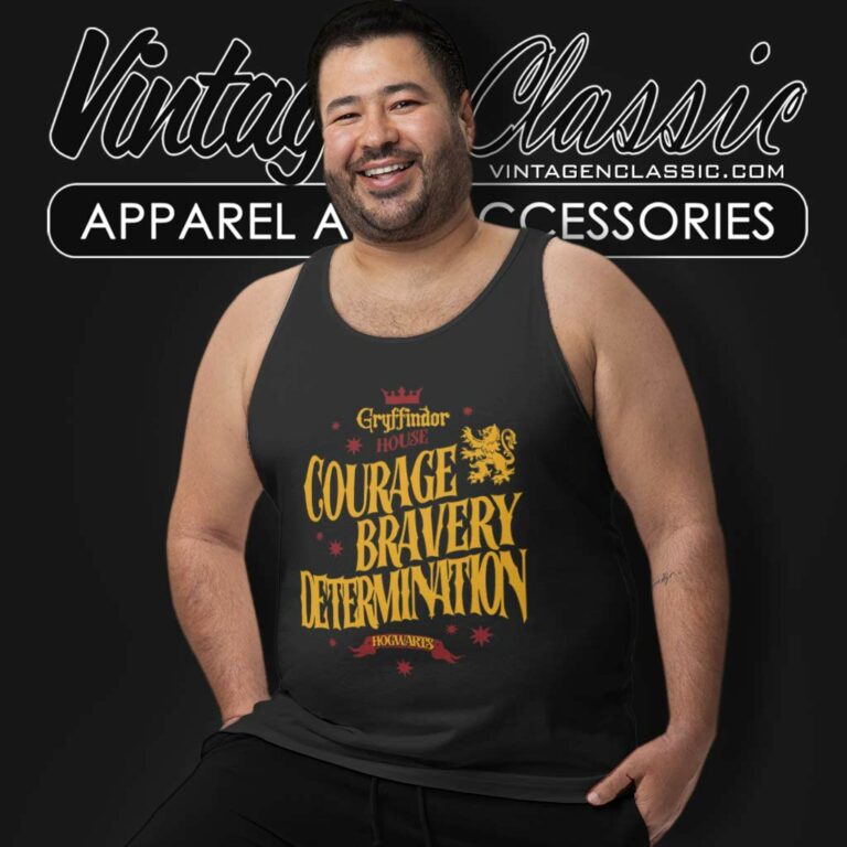 Harry Potter Gryffindor Traits Tank Top Racerback Harry Potter Gryffindor Traits Tank Top Racerback