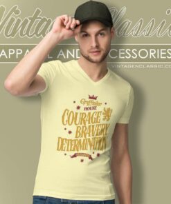 Harry Potter Gryffindor Traits V Neck TShirt