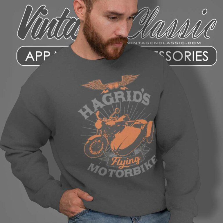 Harry Potter Hagrids Flying Motorbike Sweatshirt Harry Potter Hagrids Flying Motorbike Sweatshirt