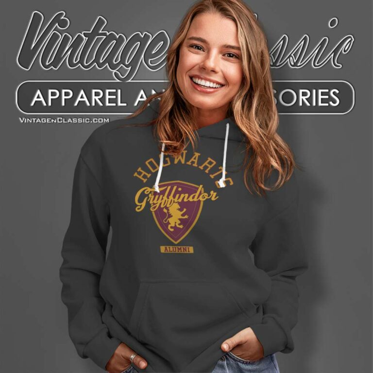 Harry Potter Hogwarts Gryffindor Alumni Hoodie Harry Potter Hogwarts Gryffindor Alumni Hoodie