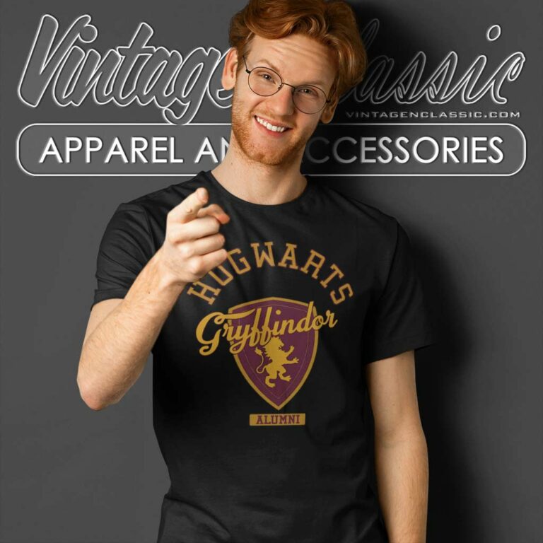 Harry Potter Hogwarts Gryffindor Alumni T Shirt Harry Potter Hogwarts Gryffindor Alumni T Shirt