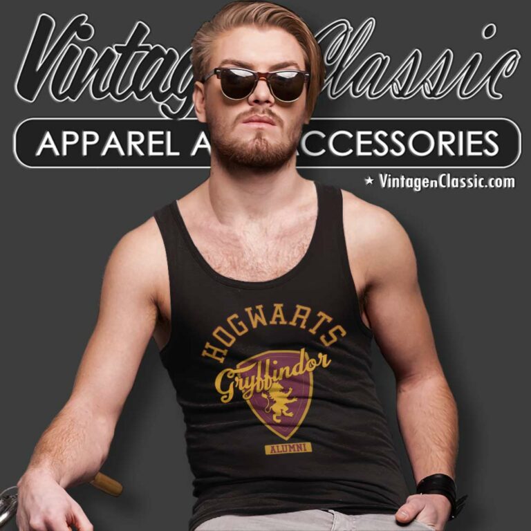 Harry Potter Hogwarts Gryffindor Alumni Tank Top Racerback Harry Potter Hogwarts Gryffindor Alumni Tank Top Racerback