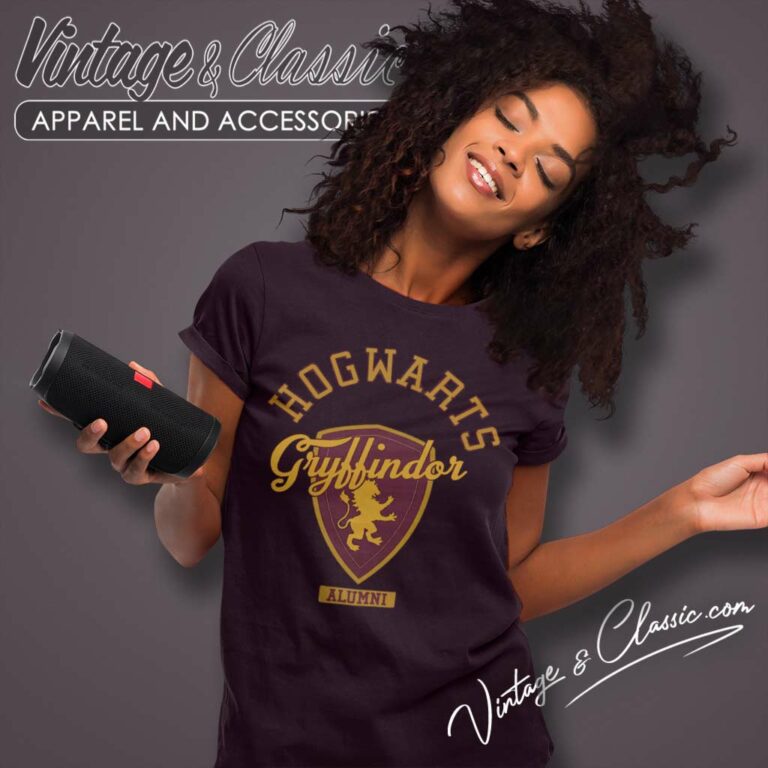 Harry Potter Hogwarts Gryffindor Alumni Women TShirt Harry Potter Hogwarts Gryffindor Alumni Women TShirt