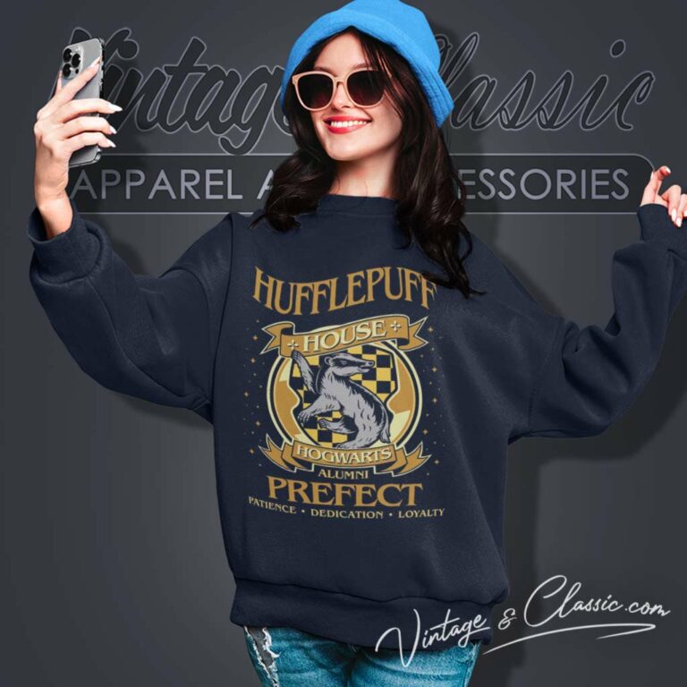 Harry Potter Hufflepuff Alumni Prefect Sweatshirt Harry Potter Hufflepuff Alumni Prefect Sweatshirt