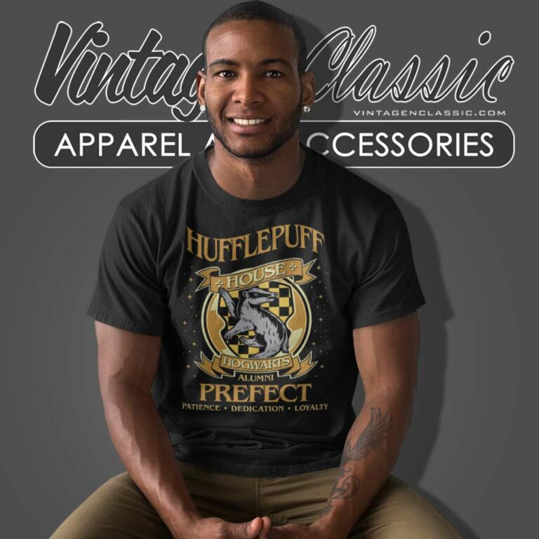 Harry Potter Hufflepuff Alumni Prefect T Shirt Harry Potter Hufflepuff Alumni Prefect T Shirt