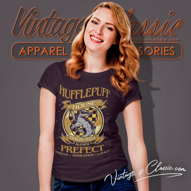 Harry Potter Hufflepuff Alumni Prefect Women TShirt Harry Potter Hufflepuff Alumni Prefect Women TShirt