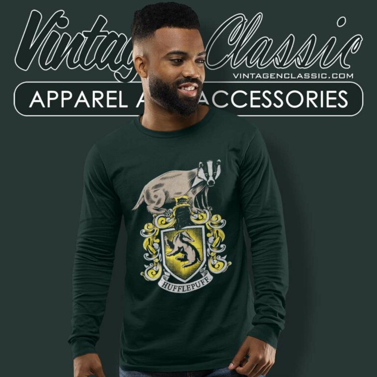 Harry Potter Hufflepuff House Long Sleeve Tee Harry Potter Hufflepuff House Long Sleeve Tee