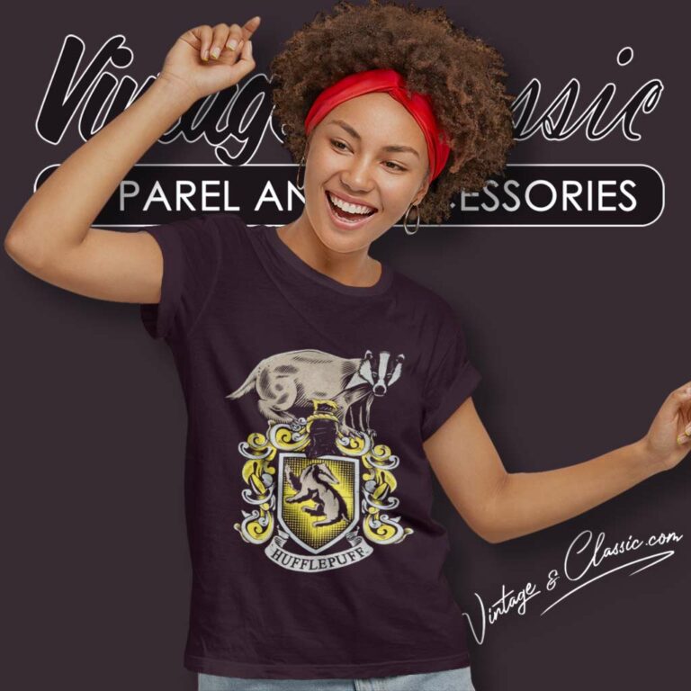 Harry Potter Hufflepuff House Women TShirt Harry Potter Hufflepuff House Women TShirt