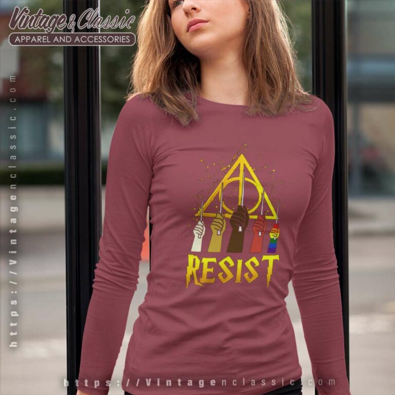 Harry Potter Resist Long Sleeve Tee Harry Potter Resist Long Sleeve Tee