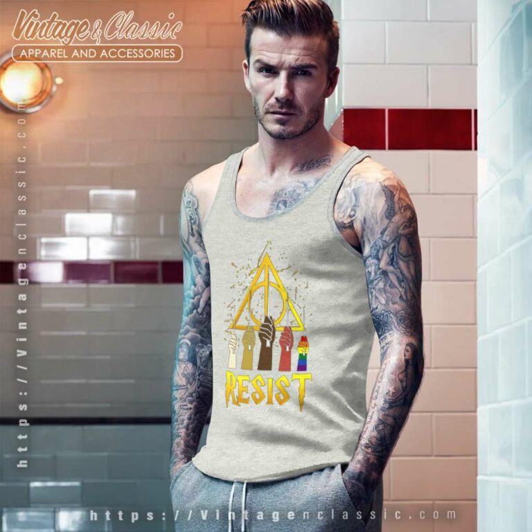 Harry Potter Resist Tank Top Racerback Harry Potter Resist Tank Top Racerback