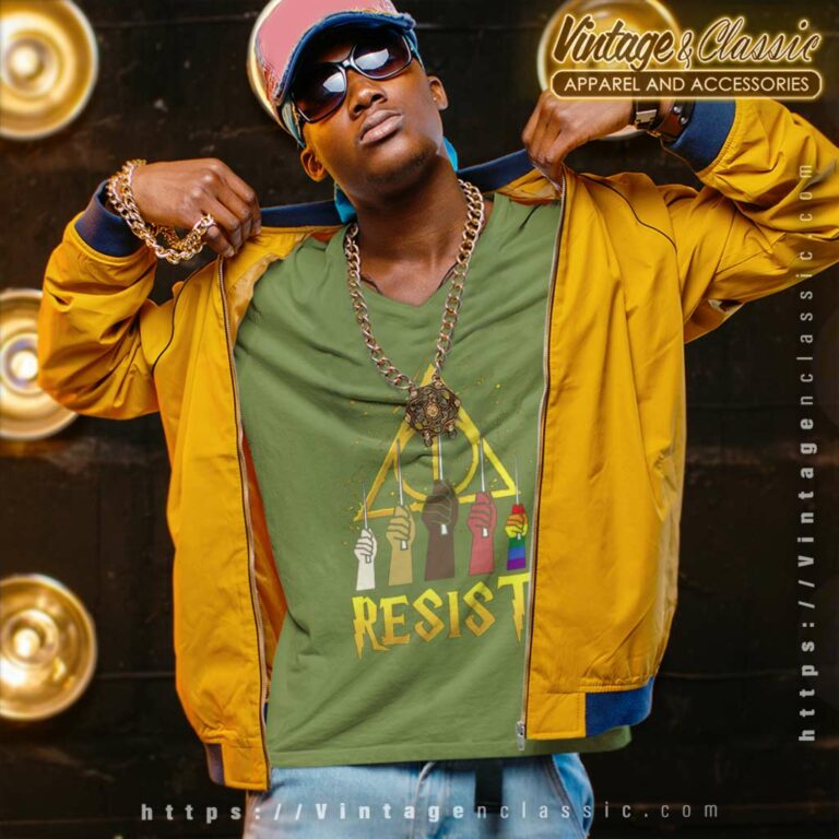 Harry Potter Resist V Neck TShirt Harry Potter Resist V Neck TShirt