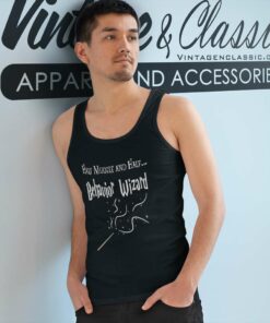 Harry Potter Shirt Half Muggle Half Wizard Tank Top Racerback
