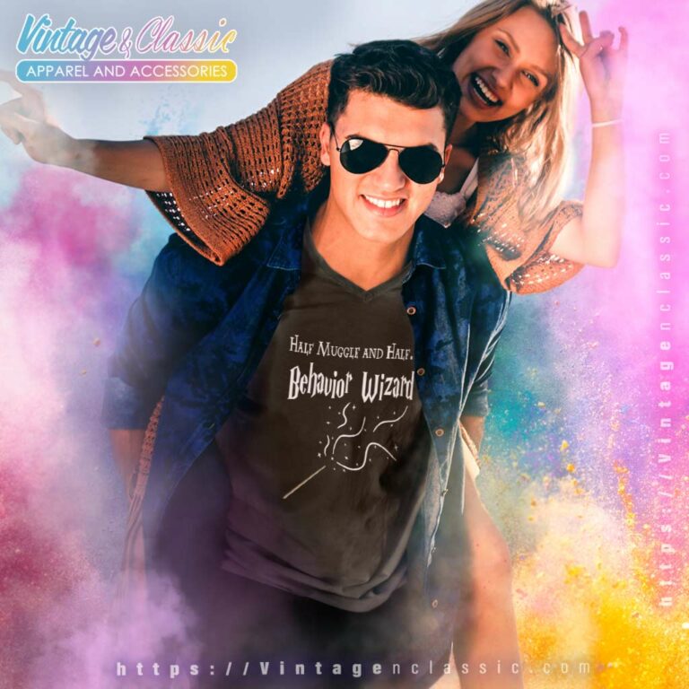 Harry Potter Shirt Half Muggle Half Wizard V Neck TShirt Harry Potter Shirt Half Muggle Half Wizard V Neck TShirt