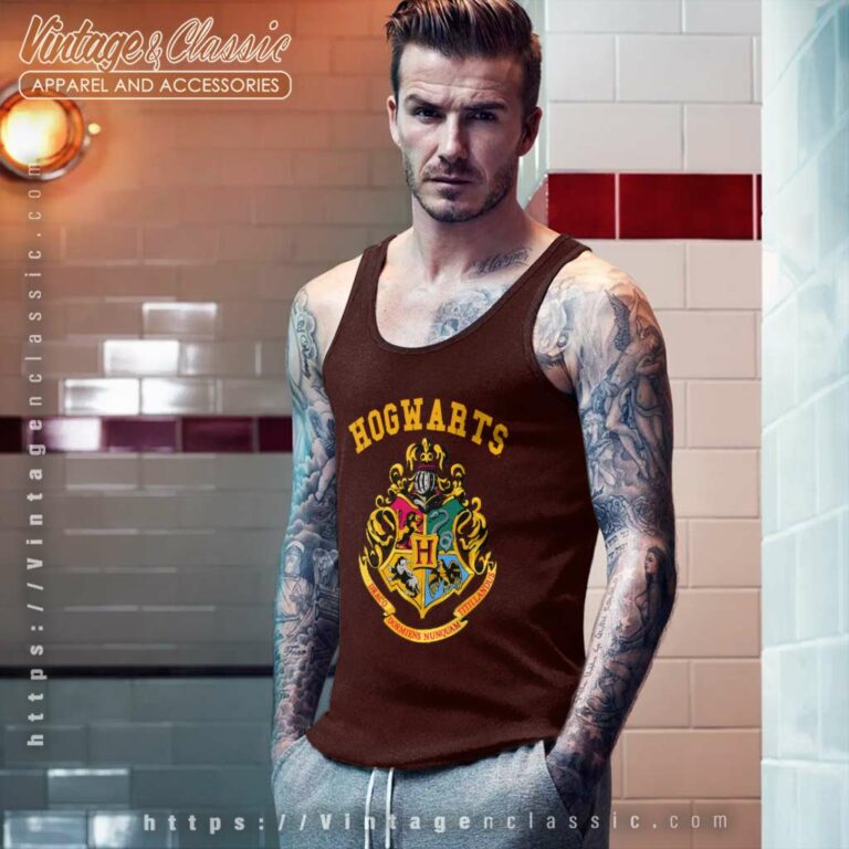 Harry Potter Shirt Hogwarts Crest Tank Top Racerback Harry Potter Shirt Hogwarts Crest Tank Top Racerback