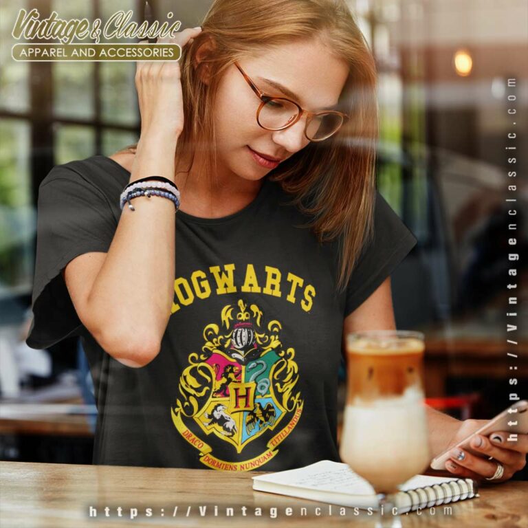 Harry Potter Shirt Hogwarts Crest Women TShirt Harry Potter Shirt Hogwarts Crest Women TShirt