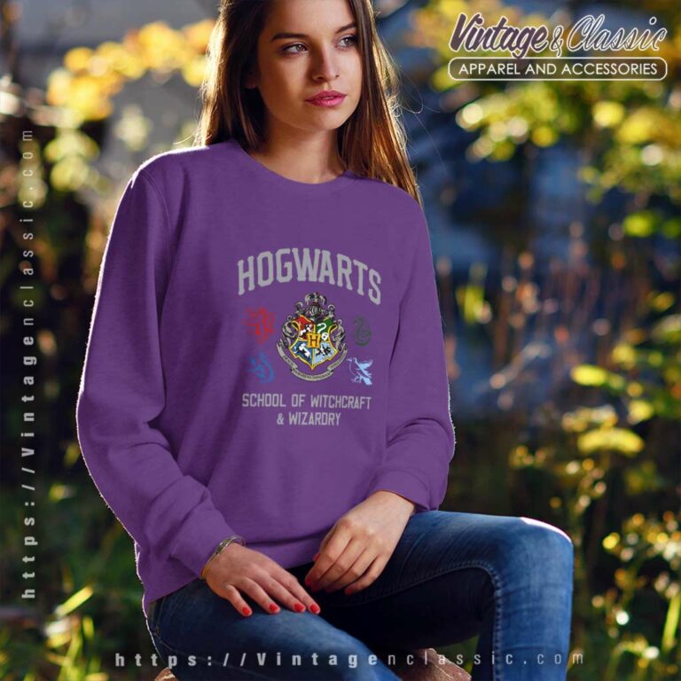 Harry Potter Shirt Hogwarts School Sweatshirt Harry Potter Shirt Hogwarts School Sweatshirt